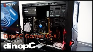 Teste Computador baixo custo DinoPC K9 X Gamer Intel Core I3 4150 3 40GHZ [upl. by Phillips143]