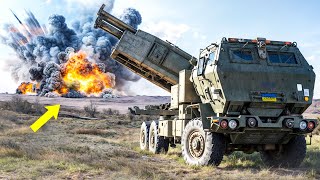 HIMARS Proves Itself as Russian Generals Watch 1B Go Up in Flames [upl. by Ahsaek]