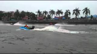 Temburong tunnel boat crash [upl. by Ramey317]