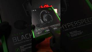 Unboxing the Razer BlackShark V2 HyperSpeed gaming headset 🎧 razerindia gaming headset [upl. by Chessy]