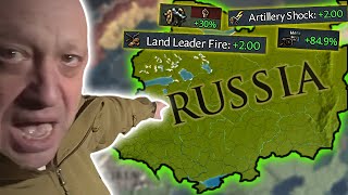 Making The World TREMBLE Before Russian Space Artillery In EU4 [upl. by Elrebma]