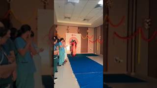 Ramp walk 2024 songdurgapuja poron parbon festival at office [upl. by Joscelin33]