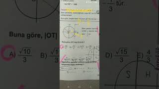 Trigonometri 775 geometri maths geometrik matematike [upl. by Enirehtakyram252]