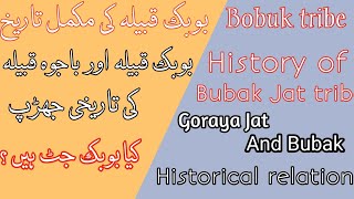 History of bubak caste  बुबक जाट जनजाति का इतिहास  Bobak tribe  Bubak qabila Jat ha ya Rajpoot [upl. by Airdnaid]