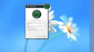 Environment Friendly Windows 7 Clock Gadget  Wes Green Clock 1 0 [upl. by Ycram569]