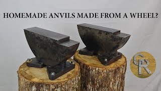 Homemade Anvil Made From a Wheel [upl. by Jonathon997]