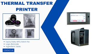 THERMAL TRANSFER OVERPRINTER TTO [upl. by Sands]