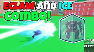 Electric Claw  Ice Combo  Blox Fruits [upl. by Desi]