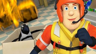 Fireman Sam US New Episodes  The Day of the Penguin  5 Episodes Marathon 🚒 🔥 Cartoon for Children [upl. by Tansy]