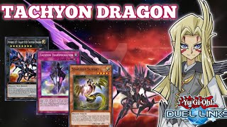 TACHYON DRAGON POWER OF XYZ DRAGONS IN RANKED DUEL IN YUGIOH DUEL LINKS [upl. by Nnyled746]