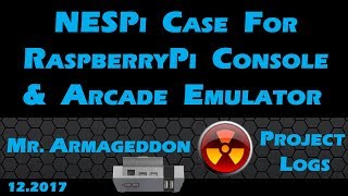 NESPi Case for Raspberry Pi Console amp Arcade Emulator Review [upl. by Renmus468]