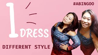 5 MINUTE STYLE HACKS to Wear One Dress in 5 DIFFERENT WAYS [upl. by Iraam]