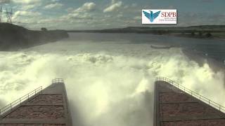 Fort Randall Dam Flood Release Tunnels [upl. by Egiap40]