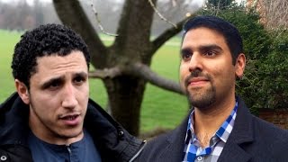 Shamsi vs Nabeel Qureshi  Exposed in Speakers Corner  Hyde Park [upl. by Tomasine459]