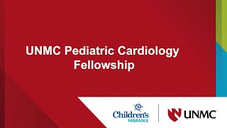 UNMC Pediatric Cardiology Fellowship [upl. by Eyaj]