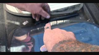 Installing Automotive Glass The Right WayStreerods and Custom CarsPart 1 [upl. by Arsi946]