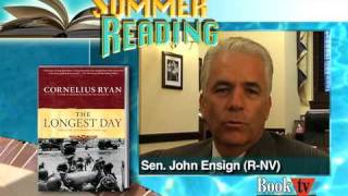 Book TV Sen John Ensign RNV Summer Reading [upl. by Dranoel]