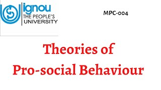 Theories of Prosocial Behaviour [upl. by Ahsuoj]