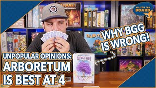 Arboretum is Best at 4 Players  Unpopular Opinions [upl. by Letnuahs208]