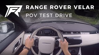 2017 Range Rover Velar D300 30 First Edition  POV Test Drive no talking pure driving [upl. by Dareen139]