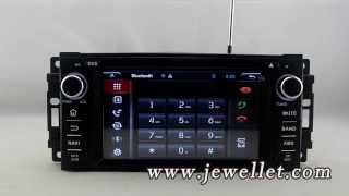 Android Jeep Compass Grand Cherokee Liberty Patriot Wrangler DVD GPS Navigation [upl. by Wakeen944]