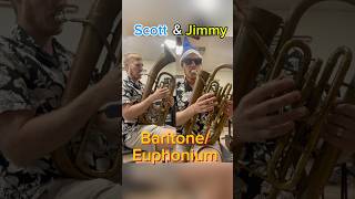 Scott amp Jimmy play baritone and euphonium musicteacher banddirector baritone euphonium [upl. by Naenaj196]