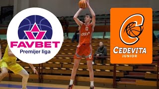 Ivan Bogdanović 0 PGSG  KK Cedevita Junior  202324 Full season highlights [upl. by Adnarym327]