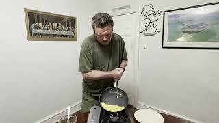 Chef tips How to quickly make a beautiful and creamy French omelette [upl. by Eerual]