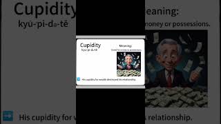 quotCupidityquot subscribe for morelearning wordoftheday englishgrammar teacherlife [upl. by Duvall]