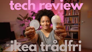 IKEA Trådfri Lights Review how to change the mood of a room [upl. by Nojad]