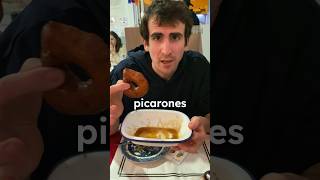 Españoles Probando COMIDA PERUANA PICARONES peruanos [upl. by Eojyllib]