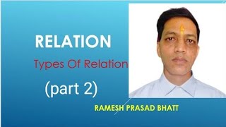 Types of relationssymmetric relation antisymmetric relationasymmetric relationmathematics 9  12 [upl. by Wally]