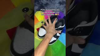 Ya me tienen harto 🤬 cnfashionofficial1857 sneakers humor pandadunk zapatillas streetwear [upl. by Nilhsa]