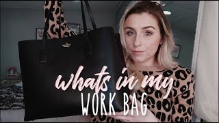 WHATS IN MY WORK BAG  LEGAL INTERN [upl. by Htomit]