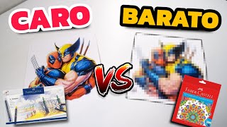 CARO vs BARATO  Faber Castell Goldfaber VS Faber Castell Escolar [upl. by Dott]