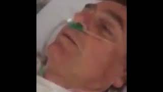 Magno Malta grava vídeo com Bolsonaro no Hospital após facada [upl. by Pliam]