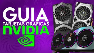 GUIA DEFINITIVA de las TARJETAS GRAFICAS de NVIDIA 2024 [upl. by Nwahsaj]