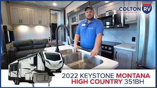 2022 Keystone Montana High Country 351BH Walkthrough [upl. by Nnyl138]