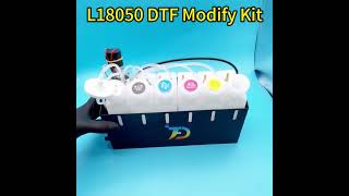 Premium DTF Conversion Kit For Epson EcoTank L185050 18000 dtf diy [upl. by Cohbath413]