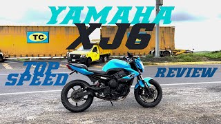 Review Yamaha Xj6 TOP SPEED🚀🚀  ElGordoMt [upl. by Aiela]