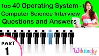 Top 30 Operating System 1 cse technical interview questions and answers for Fresher Beginners [upl. by Enalahs]