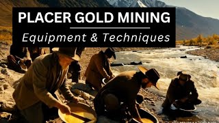 Placer Gold Mining Equipment and Techniques [upl. by Erialb400]