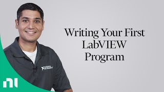 Writing Your First LabVIEW Program [upl. by Yntirb]