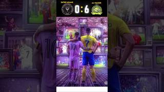 Inter Miami 🆚 AlNassr 06⛹🏽‍♂️⛹🏽‍♂️⛹🏽‍♂️Match Highlights football shorts ronaldo messi [upl. by Graubert327]