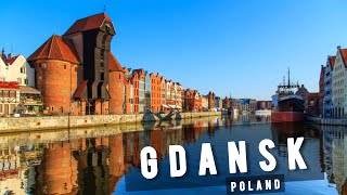 Gdansk by drone  POLAND 🇵🇱 [upl. by Eelannej529]