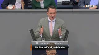 Matthias Helferich fraktionslos  Frau Faeser treten Sie zurück [upl. by Ffirahs298]