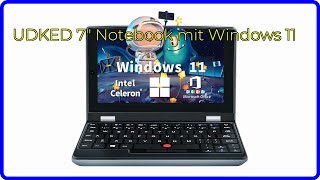 BEWERTUNG 2024 UDKED 7quot Notebook mit Windows 11 WESENTLICHE Einzelheiten [upl. by Gault]