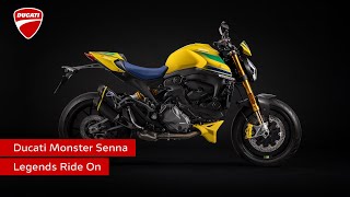 Ducati Monster Senna  Legends Ride On [upl. by Herman83]