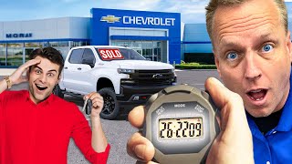 How to buy a car in under 30 minutes at ANY DEALERSHIP [upl. by Alleunamme566]