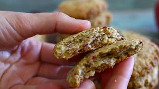 homemade oatmeal cookies low calories and healthy [upl. by Crandall]